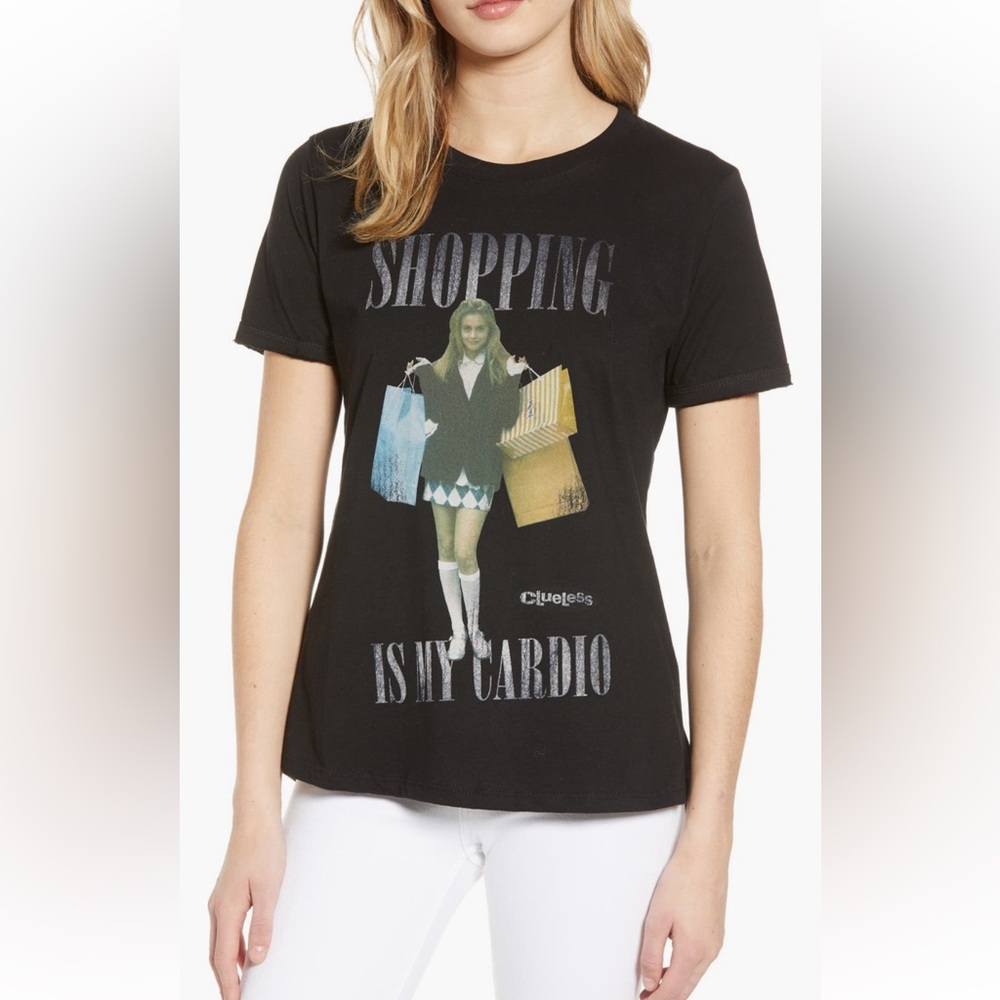 Prince Peter Clueless Shopping Is My Cardio Tee